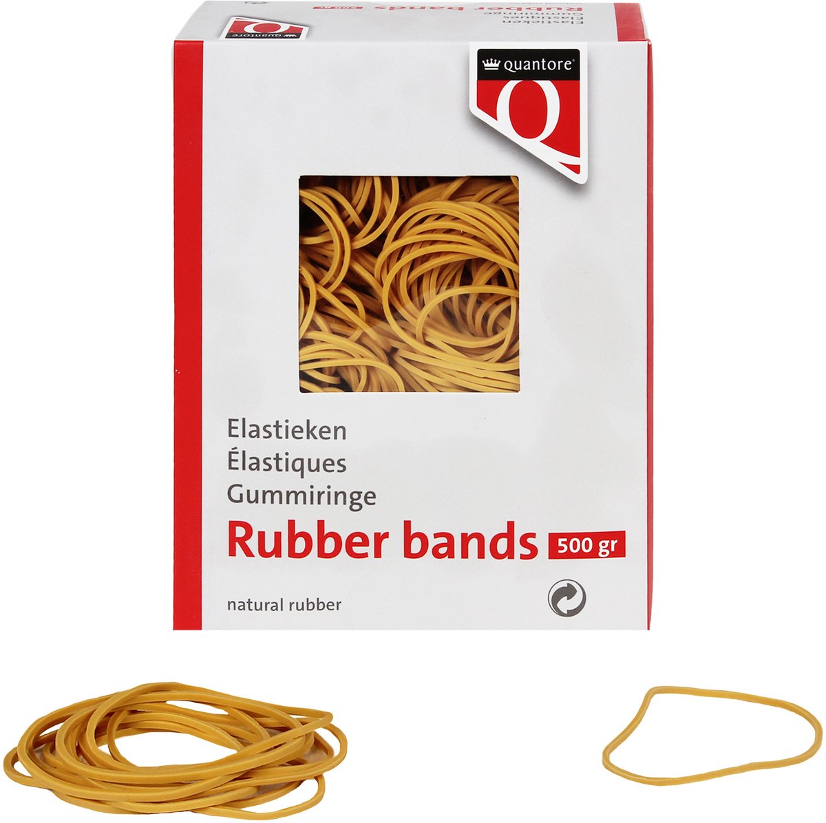 Elastiek Quantore 16 60x1.5x1mm 500gram | 10 stuks